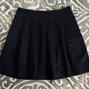 Chic Black A-Line Skirt